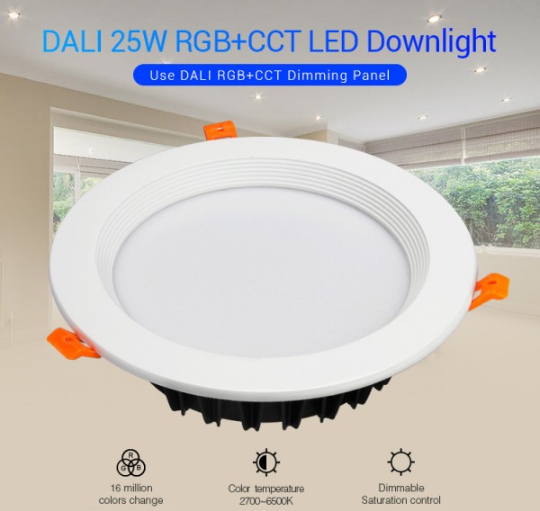 Synergy 21 LED panel round 25W RGB-WW with RF and WLAN *Milight/Miboxer*