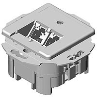 Telegärtner Dose 2-Fach UP CAT5e AW URJ45 UMJ45 8/8 UP Telegärtner Dose 2-Fach UP CAT5e AW URJ45 UMJ45 8/8 UP