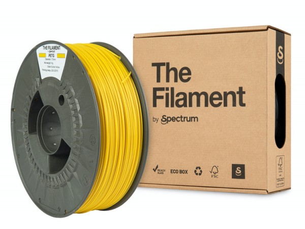 The Filament · PETG · SORBET YELLOW · 1.75mm · 1kg