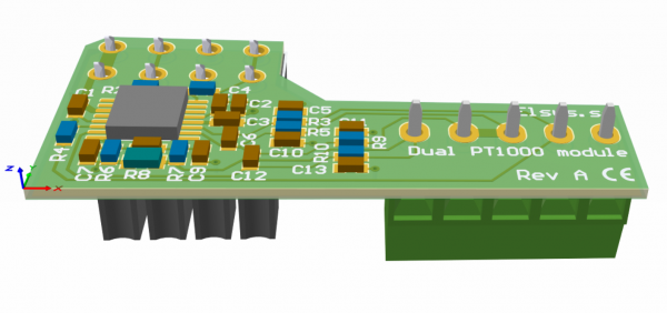 ELSYS · Accessories· ELT-2 Dual PT1000 Module