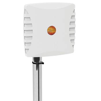 Poynting · Antennen · Wi-Fi · Mast/Wand · A-WLAN-060-V1 · weiß · SMA (F) · 2,4 GHz/5GHz · 18dBi Dual-Band-Directional Antenne