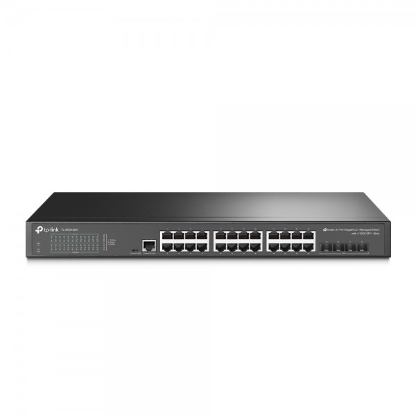 TP-Link Switch full managed Layer2+ 28 Port Â• 24x 1 GbE Â• 4x SFP+ Â• Lüfterlos, Omada Â• SG3428X