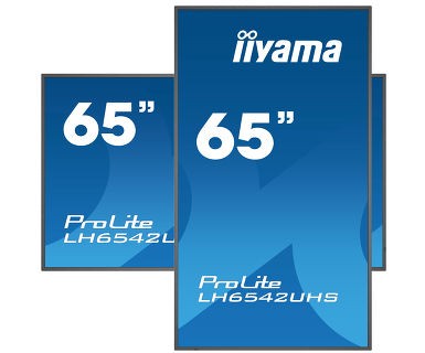 TFT 64,5&quot;/164cm iiyama ProLite LH6542UHS 18/7 *schwarz* 16:9