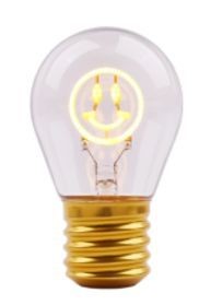 Synergy 21 LED Retrofit Deko Bulb A68-smile aufladbar