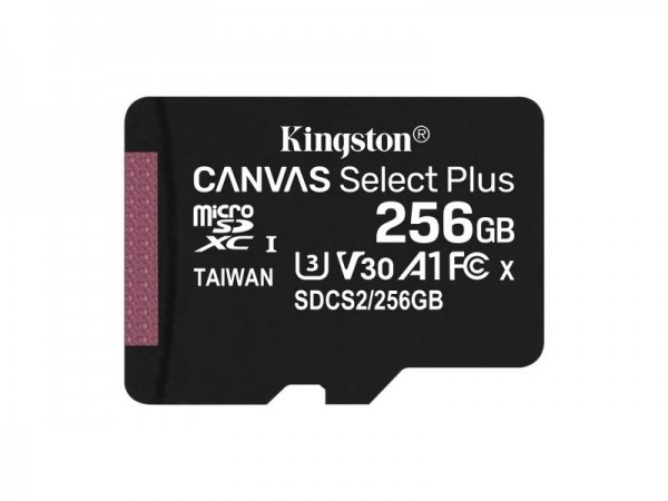 Flash SecureDigitalCard (SD) 256GB microSDXC Canvas Select Plus SDCS2/256GBSP