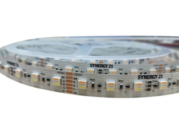 Synergy 21 LED Flex Strip 60 RGB DC24V + RGB-WW (RGB-CCT) ein Chip ULS 10m