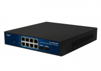 ALLNET Switch smart managed Layer2 10 Port • 8x 1 GbE • PoE Budget 240 Watt • 8x PoE at / 2x PoE bt  • 2x... ALLNET Switch smart managed Layer2 10 Port • 8x 1 GbE • PoE Budget 240 Watt • 8x PoE at / 2x PoE bt  • 2x SFP • Fanles • 19? • ALL-SG8410PM