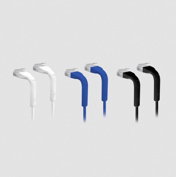 Ubiquiti Patchkabel RJ45 / Cat6 / 250 Mhz / 0,3m / OD3mm / Weiß