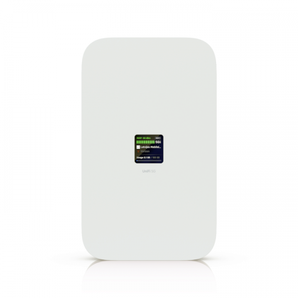 Ubiquiti UniFi 5G Max • 1x Nano SIM • 1x Nano-SIM or eSIM • 1x 2.5 GbE • PoE in • U5G-Max