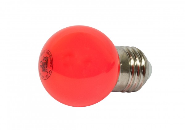 Synergy 21 LED retrofit E27 mini globe G45 red 1 Watt für light chain