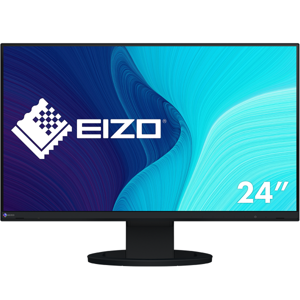 TFT 24&quot; EIZO FlexScan EcoView UltraSlim EV2480-BK Monitor schwarz 24&quot;Zoll, IPS-Panel