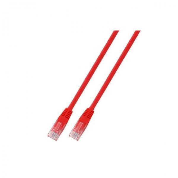 Patchkabel RJ45 UTP(U/UTP), 7.5m rot, CAT5e