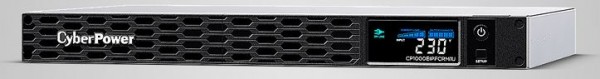 CyberPower USV, PFC-Serie, 19&quot; 1HE, 1000VA/600W, Line-Interactive, reiner Sinus, USB/RS232,