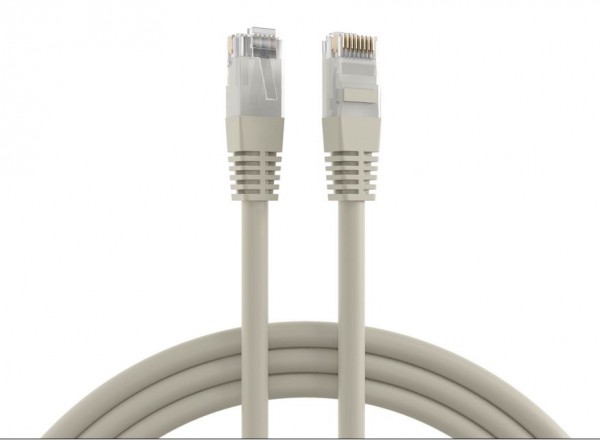 Patchkabel RJ45 UTP(U/UTP).15m grau, CAT6