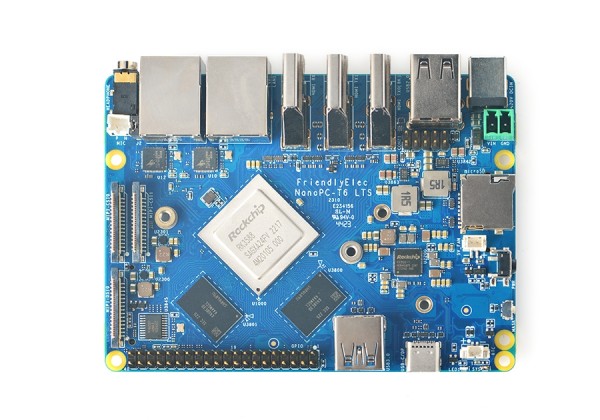 FriendlyELEC NanoPC T6 Dual-2.5G ETH 16G RAM / 64GB emmC Combo with Case