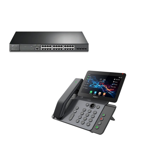 OMADA &amp; FANVIL VoIP NFR KIT - Switch and IP Phone