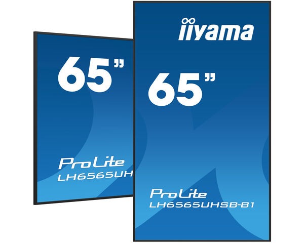 TFT 64,5&quot;/163,9cm iiyama ProLite LH6565UHSB-B1 24/7 *schwarz* 16:9