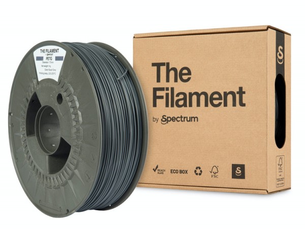 The Filament · PETG · BASALT GREY · 1.75mm · 1kg