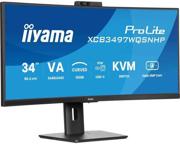 TFT 34,0&quot;/86,4cm Iiyama ProLite XCB3497WQSNPH 21:9 curved