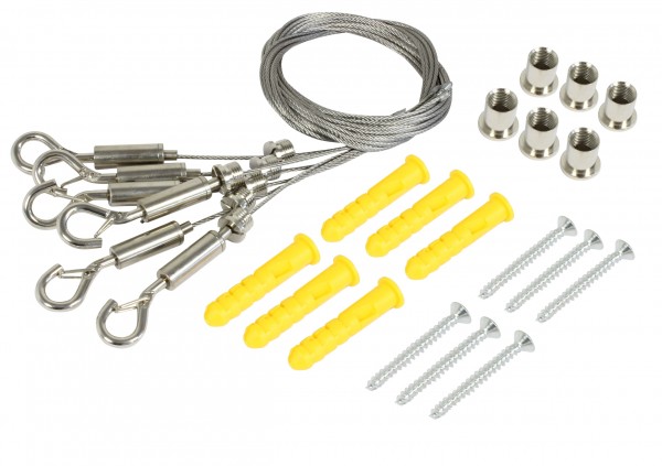 Synergy 21 LED light panel RGB-W zub mounting kit 2 rope