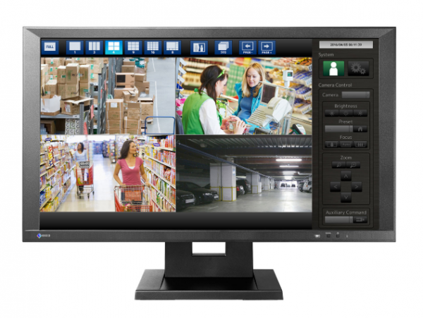 **B-Ware** Eizo DuraVision IP-Video-Decoder Monitor FDF2312W-IP schwarz 23"Zoll, IPS-Panel