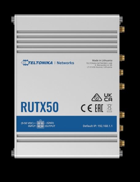 Teltonika · Router · RUTX50 · 5G Modem Router/WLAN · eSIM