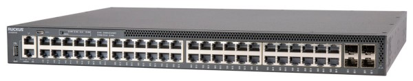 CommScope RUCKUS ICX8200-48 Switch, 48x10/100/1000 Mbps ports, 4x25 GbE SFP28 stacking/uplink-ports