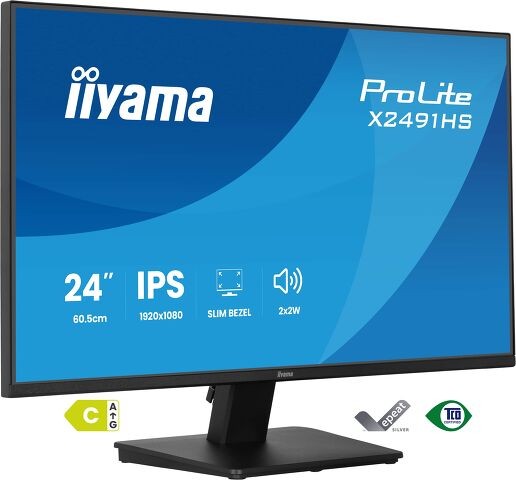 TFT 24,0"/60,5cm iiyama ProLite X2491HS-B1 *schwarz* 16:9