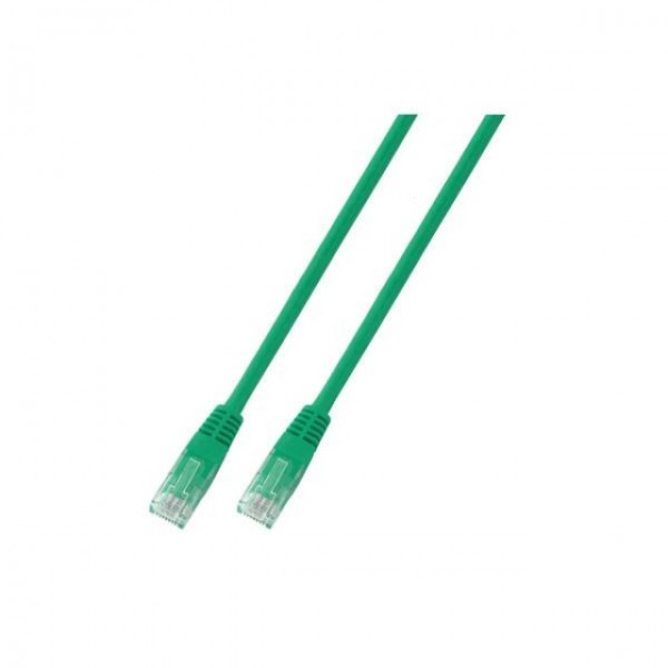 Patchkabel RJ45, CAT6 250Mhz, 1.5m grün, UTP(U/UTP); PVC, CCA,