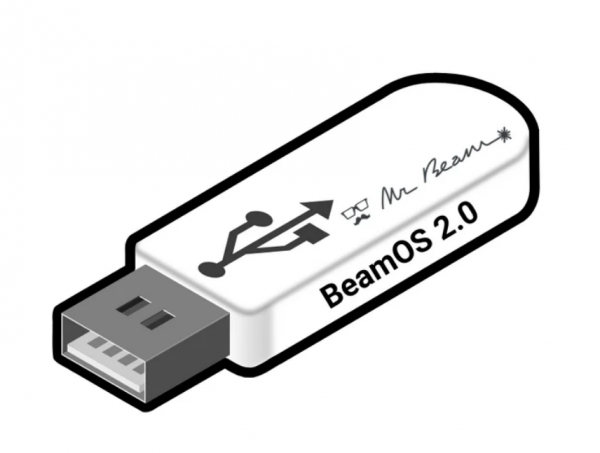 Mr Beam Upgrade Set (USB Stick + Aruco Marker)