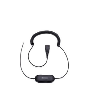 Jabra Kabel QD -&gt; RJ10 GN 1200 Smart Cord gewendelt