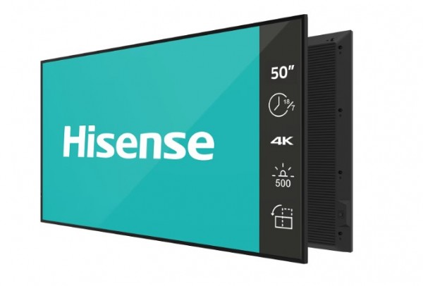 Hisense 50 Zoll 4K UHD Digital Signage Display - 18/7 Operation
