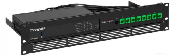 Rackmount.IT, Rack Mount Kit for ForcePoint NFGW N60/NFGW N120, UTP(ungeschirmte) Kupplung/Patchkabel, 1.3U/2U,