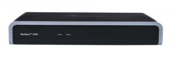 Audiocodes "Mediant 500L with 4 BRI Voice Interfaces and 1000Base-T WAN WAN Interface, with 5PPM clock"