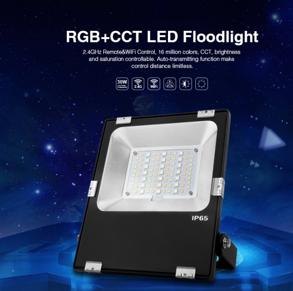 Synergy 21 LED floodlighter 30W RGB-WW (RGB-CCT) IP65 230V *Milight/Miboxer*