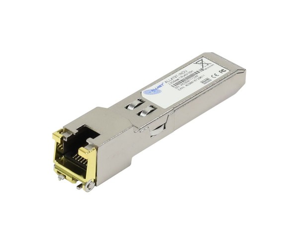 ALLNET Switch Modul ALL4797-INDU SFP(Mini-GBIC), 2,5Gbit, RJ45(TP), uncodiert, Industrial -40/+85 Grad,
