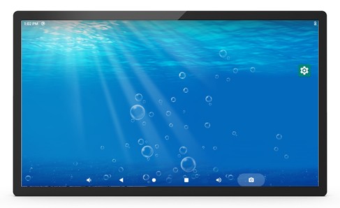 ALLNET Touch Display Tablet PoE 21 inch with RK3399 Android 11, 4GB/16GB Pro-Series. Wifi AC