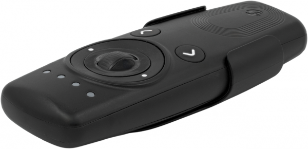 Shelly · Plug &amp; Play · "Blu Remote Control ZB black" · Fernbedienung inkl. Halterung · BT · Zigbee · 4 Kanäle · Gestensteuerung · Scrollrad · 2x AAA