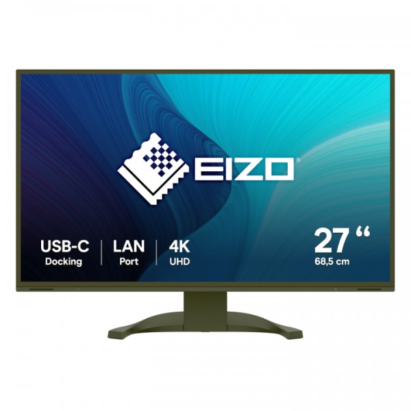 TFT 27&quot; EIZO FlexScan EcoView 4K UHD EV2740X-BK Monitor schwarz, IPS-Panel