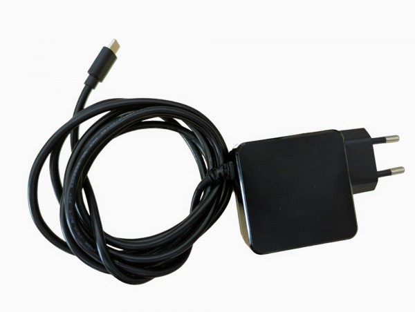 ALLNET QC USB-C PD GaN Power Supply 45 Watt 1x USB Typ-C with 2m fixed cabel**EU PLUG**
