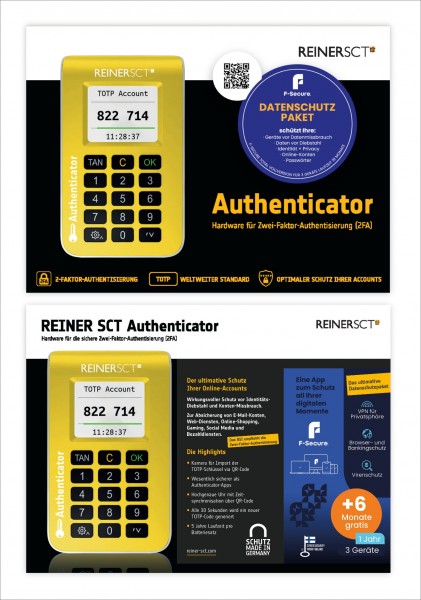 REINER SCT Authenticator + ESET Home Security Premium