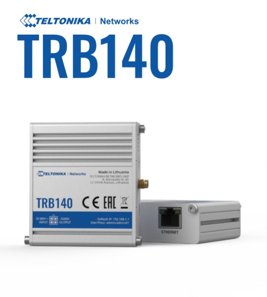 Teltonika TRB140 LTE CAT4 Gateway Board RJ45