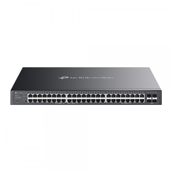 TP-Link Switch full managed Layer2+ 52 Port • 48x 1 GbE • 4x SFP • PoE Budget 230 Watt • 32x PoE at • 19? • Omada • SG2452LP