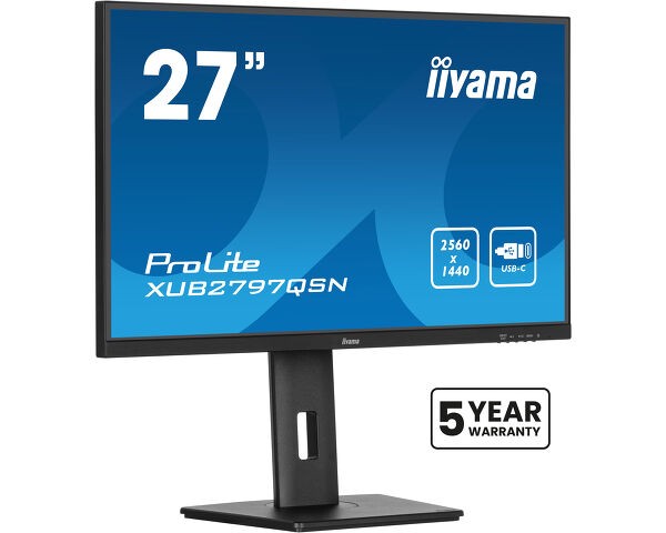 TFT 27,0"/68,5cm iiyama ProLite XUB2797QSN *schwarz* 16:9