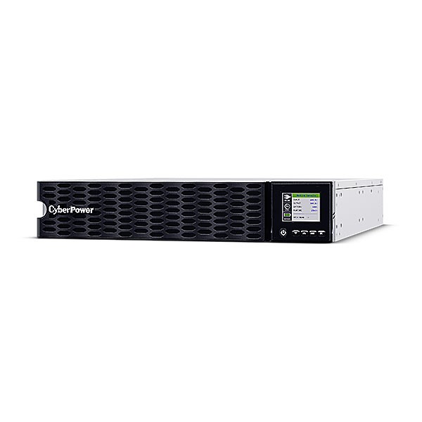 CyberPower USV, OL Tower/19&quot;-Serie, 5000VA/5000W, 2HE, On-Line, LCD, USB/RS232, ext. Runtime, inkl. RMCARD205, 1-phasig