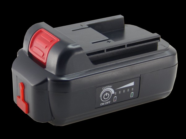 Synergy 21 LED AKKU construction floodlight 10W add. Replacement AKKU slider