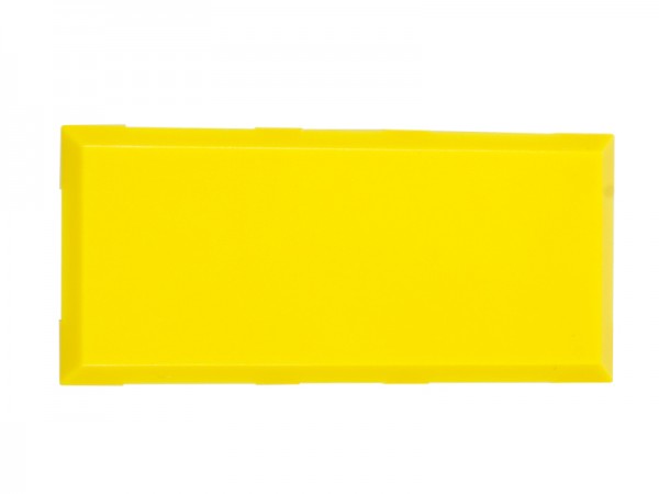 ALLNET Brick?R?knowledge Kunststoffschale 1x1 gelb oben und