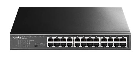 Cudy 24-Port 10/100 Mbps Metal Switch, FS1024