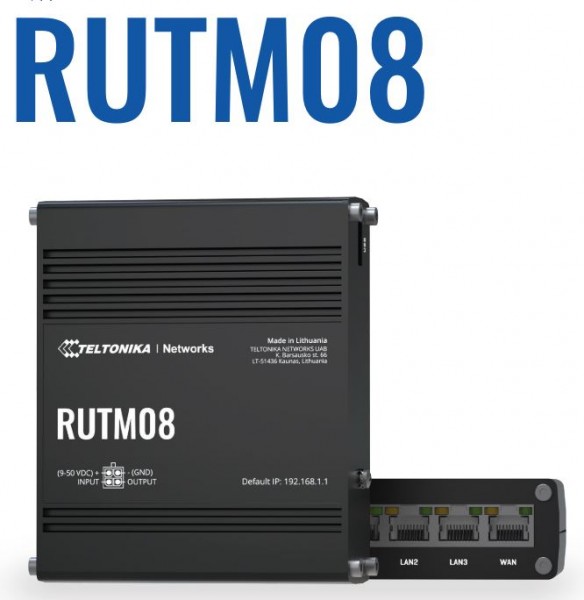 Teltonika · Router · RUTM08 · Ethernet Router