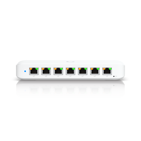 USED_Ubiquiti Switch full managed Layer2 8 Port Â• 8x GbE Â• PoE Budget 52W Â• 7x PoE at Â• 1x PoE bt In Â• Desktop Â• Lüfterlos Â• UniFi Â• USW-Ultra-60W